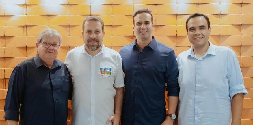 Com Boulos, João Azevêdo participa de agenda em João Pessoa e reforça articulação política