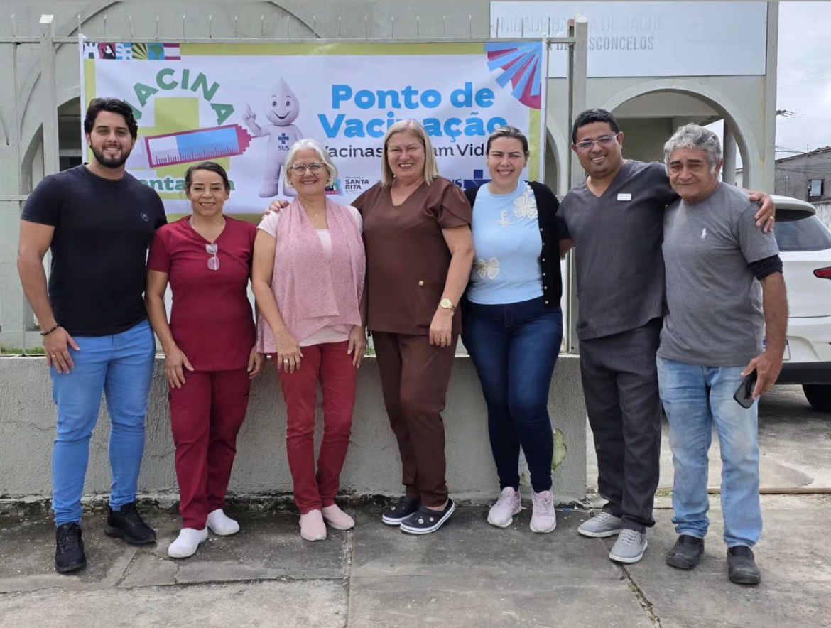 A Prefeitura de Santa Rita segue mobilizada neste sábado (16) para o Dia “D” de Vacinação contra a Gripe (Influenza) e atualização do cartão vacinal.