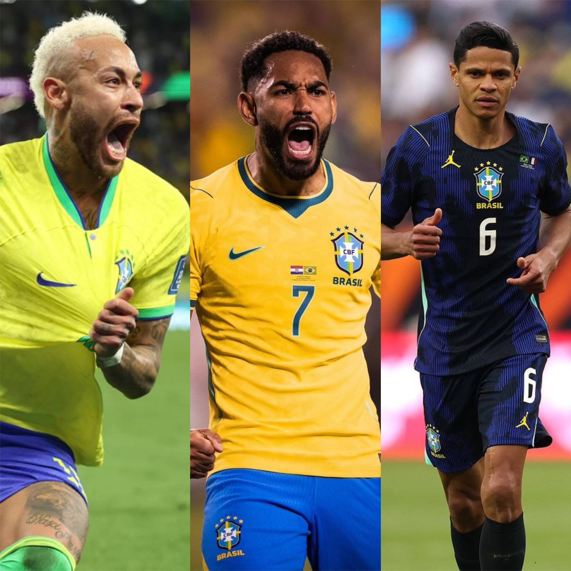 Paraibanos ganham espaço na Seleção e Neymar volta à lista para a Copa de 2026