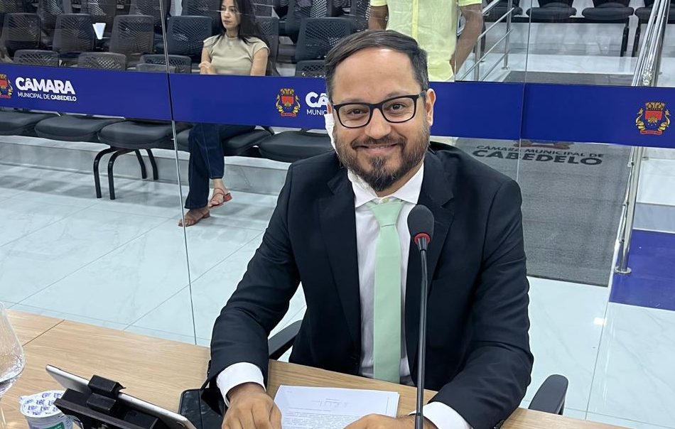 De suplente à liderança: Lucas Lopes ganha espaço e assume protagonismo na Câmara de Cabedelo