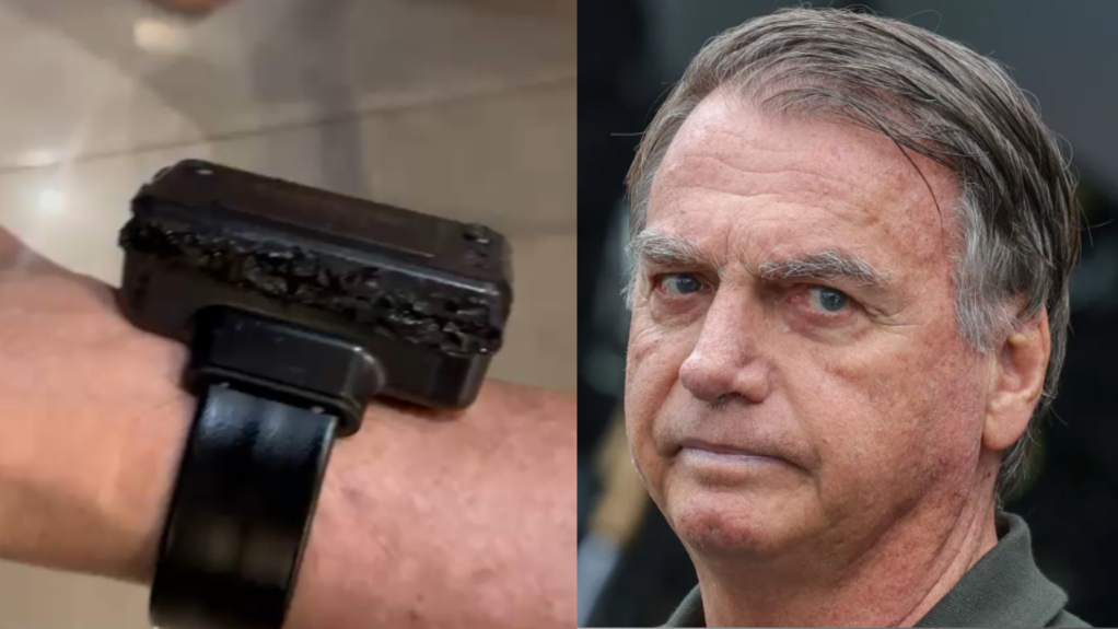 PM informa ao STF que tornozeleira de Bolsonaro apresentou falha de GPS no sinal equipamento