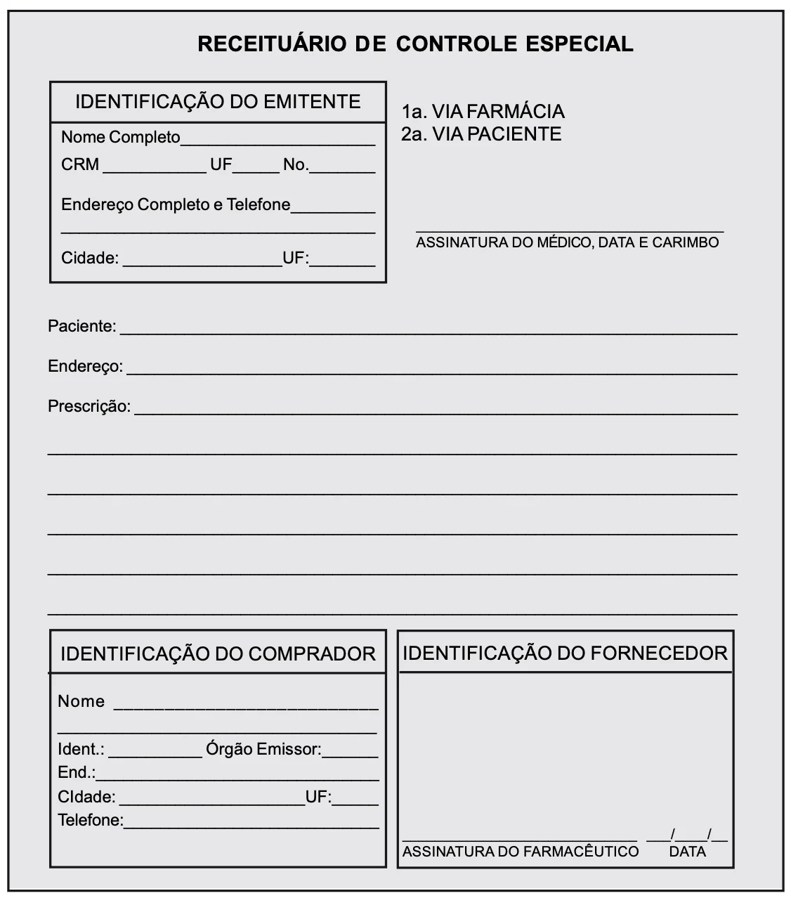 Farmácias de João Pessoa começam a rejeitar receitas após novas regras da Anvisa