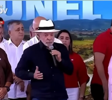 Lula inaugura túnel da Transposição no RN, mas chegada da água fica para a madrugada