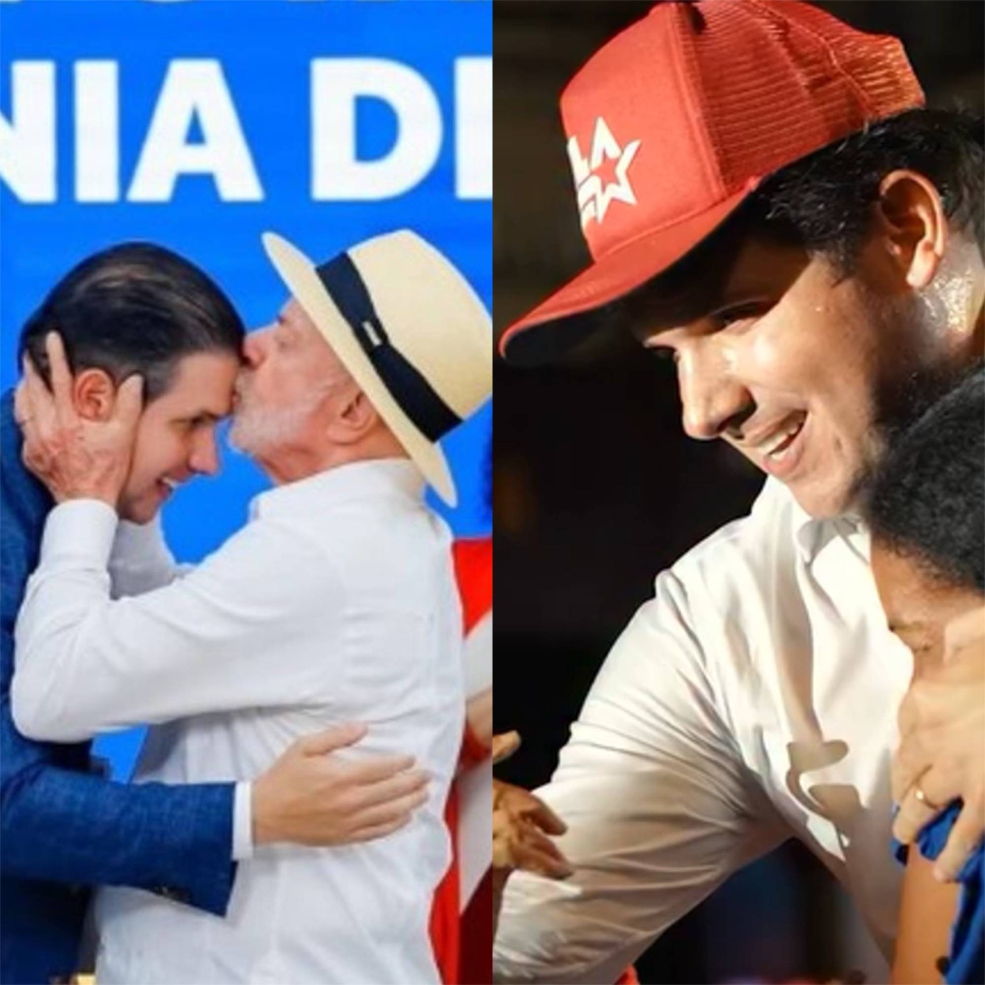Hugo Motta veste boné de Lula e dá novo sinal de aproximação com presidente