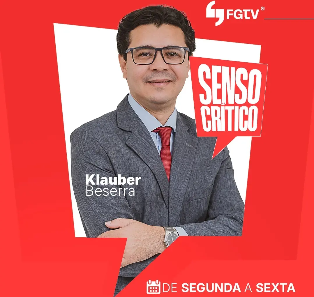 Faltam 2 dias: Klauber Beserra se prepara para estreia do “Senso Crítico” na FGTV