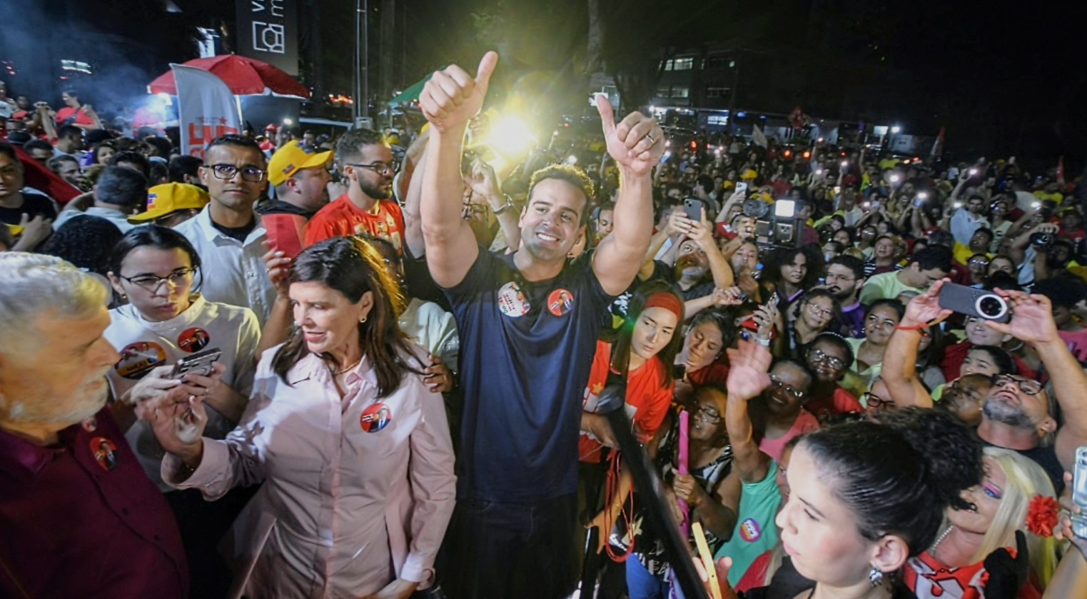 Ao lado de Lígia, Lucas reforça aliança com Lula e promete levar crescimento para a casa dos paraibanos
