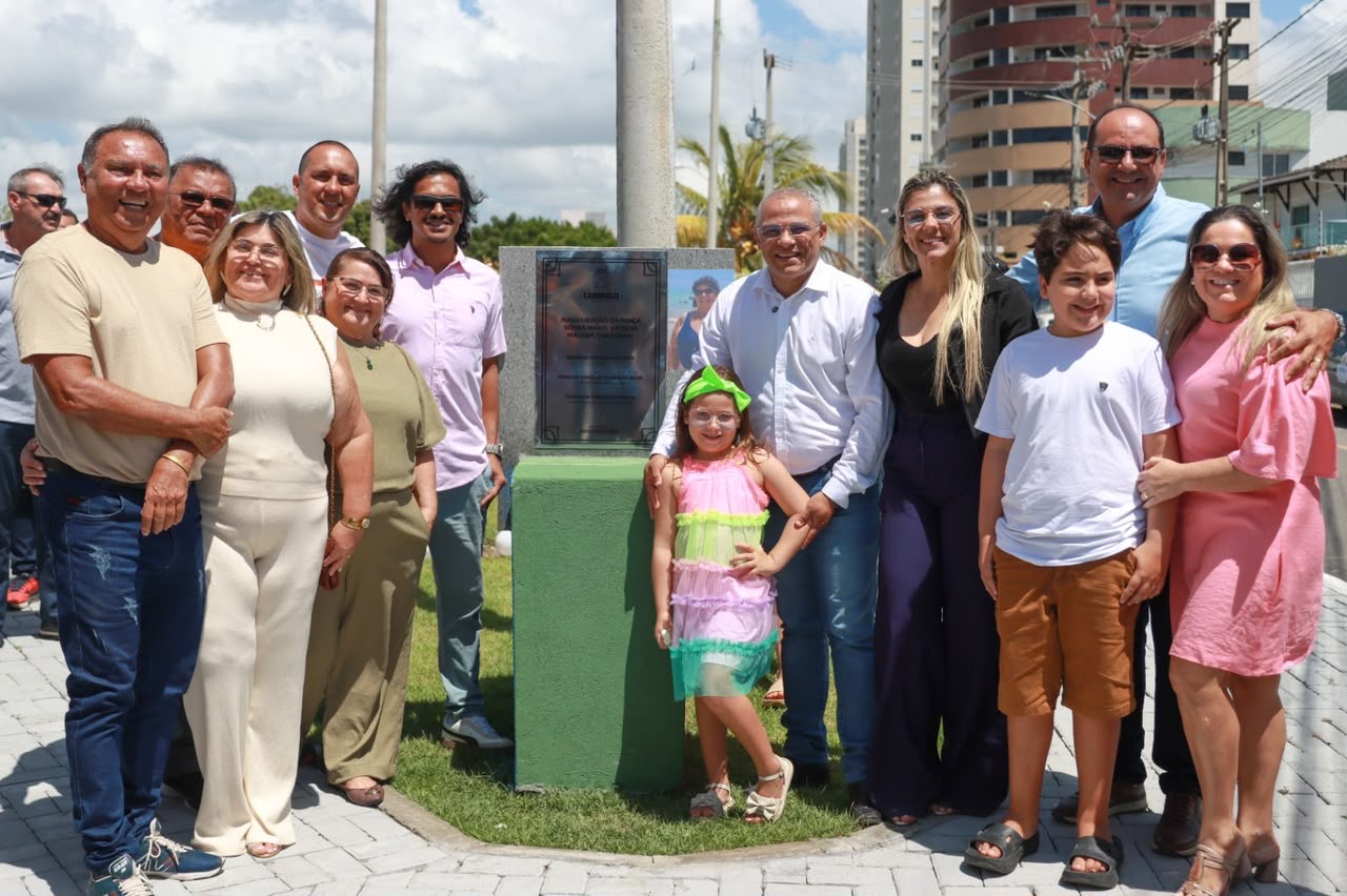 Cabedelo ganha nova praça em Ponta de Campina com homenagem a pioneira do comércio local