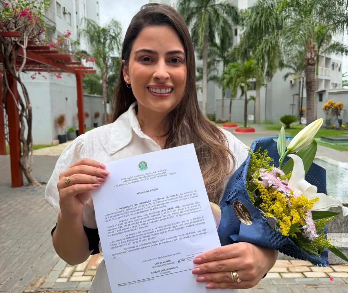 Psiquiatra Laís Noé toma posse no Ministério da Saúde após aprovação em concurso federal