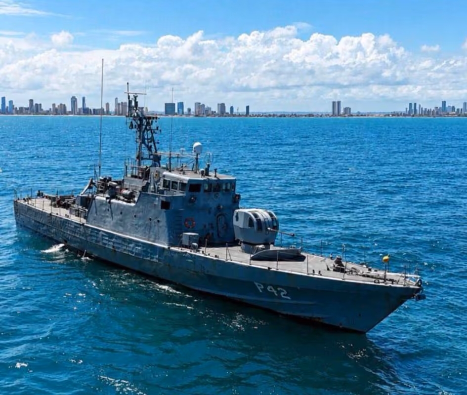Navio da Marinha abre para visitação gratuita neste domingo em Cabedelo