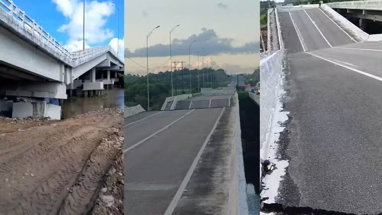 MPF investiga se DNIT ignorou alertas sobre risco de desabamento de ponte na BR-101, na Paraíba
